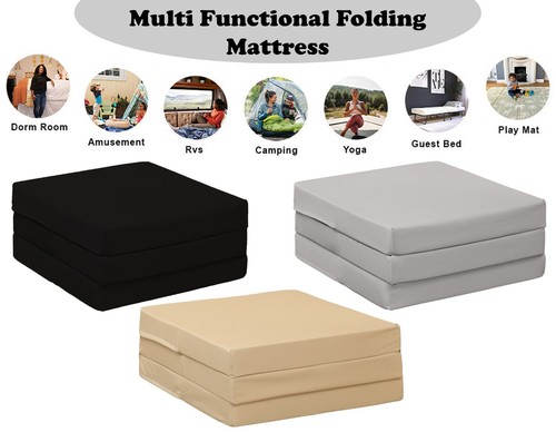 Fold out bed cube - out,