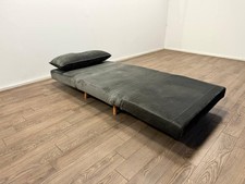 Roma Grey Velvet Chairbed –